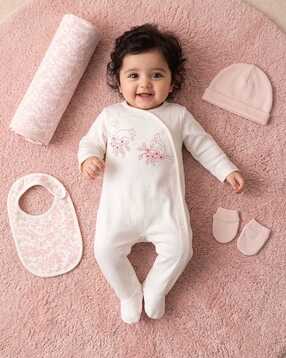 liltomatoes baby Floral Print Cotton Gift Sets-picture-24