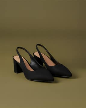 Women Pointed-Toe Chunky Heeled Sandals-image-43