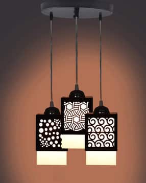 gojeeva Set of 3 Wooden LED Pendant Hanging Lights-picture-23