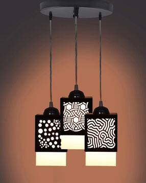 gojeeva Set of 3 Wooden LED Pendant Hanging Lights-picture-18