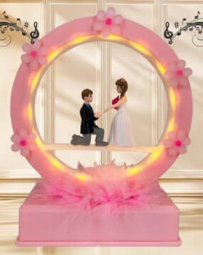 elegant lifestyle Musical Love Light Couple Showpiece-picture-25