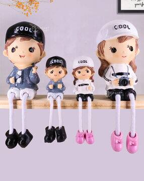 elegant lifestyle Unique Hanging Legs Statues Miniature Figurines -picture-29