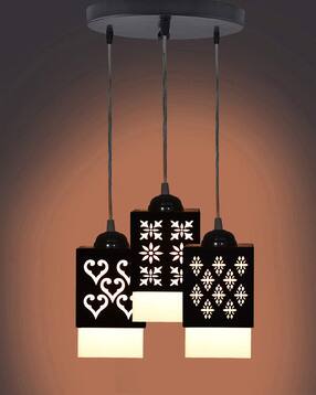 gojeeva Set of 3 Wooden LED Pendant Hanging Lights-picture-17