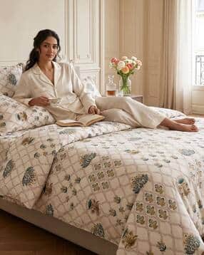 Combed Cotton 186TC King Flat Bedsheet-image-39