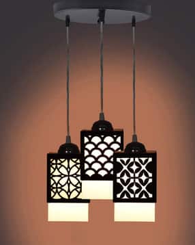 gojeeva Zuper 3 Light Creative Wooden Pendant Light Lamp -picture-21