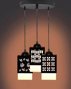 gojeeva kraft Zuper 3-Piece Wooden Pendant Ceiling Lamp-picture-12
