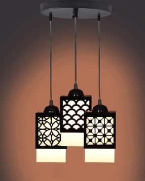 gojeeva kraft Creative Wooden Pendant Light Lamp -picture-17
