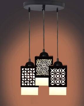gojeeva Zuper 3 Light Creative Wooden Pendant Light Lamp-picture-36