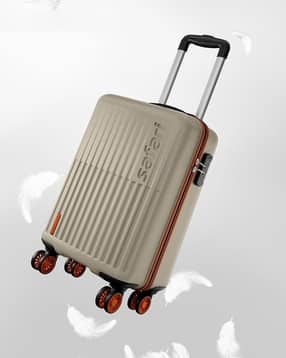 Unisex Trolley Bag with Combination Zipper Lock-image-40
