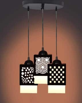 gojeeva Set of 3 Wooden LED Pendant Hanging Lights-picture-13
