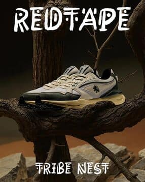 red tape Men Colourblock Lace-Up Sneakers-picture-34