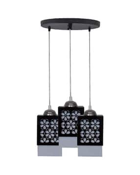 gojeeva Set of 3 Wooden LED Pendant Hanging Lights-picture-30