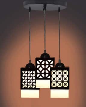 gojeeva Zuper 3 Light Creative Wooden Pendant Light Lamp -picture-33