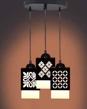 gojeeva Set of 3 Wooden LED Pendant Hanging Lights-picture-33
