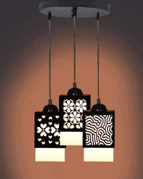 gojeeva Set of 3 Wooden LED Pendant Hanging Lights-picture-21