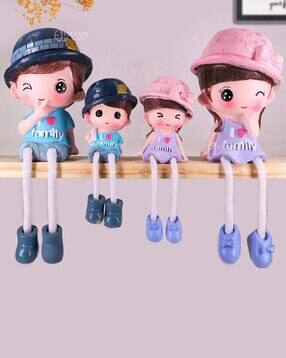 elegant lifestyle Unique Hanging Legs Statues Miniature Figurines -picture-27