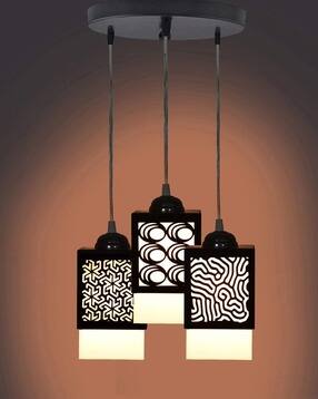 gojeeva Zuper 3 Light Creative Wooden Pendant Light Lamp-picture-32