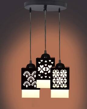 gojeeva Set of 3 Wooden LED Pendant Hanging Lights-picture-43