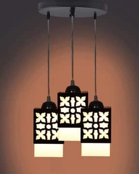 gojeeva Zuper 3 Light Creative Wooden Pendant Light Lamp-picture-26
