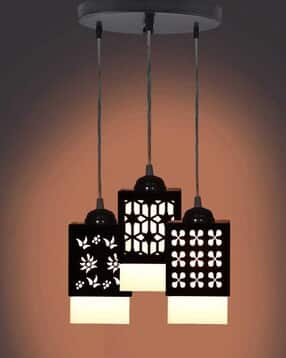 gojeeva Zuper 3 Light Creative Wooden Pendant Light Lamp-picture-36