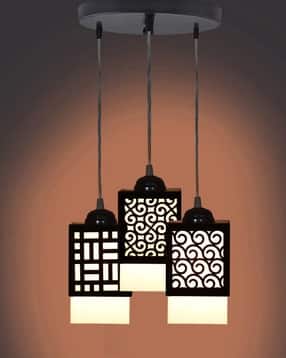 gojeeva Zuper 3 Light Creative Wooden Pendant Light Lamp-picture-26