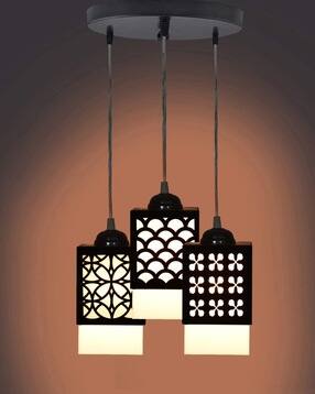gojeeva Zuper 3 Light Creative Wooden Pendant Light Lamp-picture-33