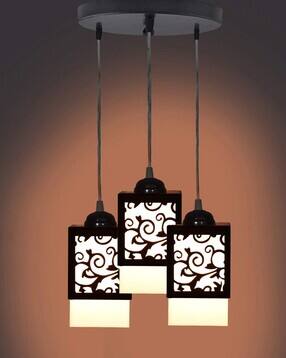 gojeeva Zuper 3 Light Creative Wooden Pendant Light Lamp-picture-31