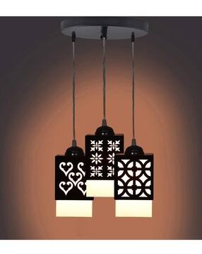 gojeeva Set of 3 Wooden LED Pendant Hanging Lights-picture-28