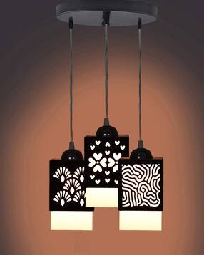 gojeeva Set of 3 Wooden LED Pendant Hanging Lights-picture-29