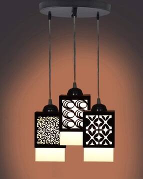 gojeeva Zuper 3 Light Creative Wooden Pendant Light Lamp-picture-27