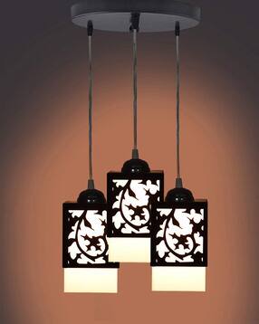 gojeeva Zuper 3 Light Creative Wooden Pendant Light Lamp-picture-31