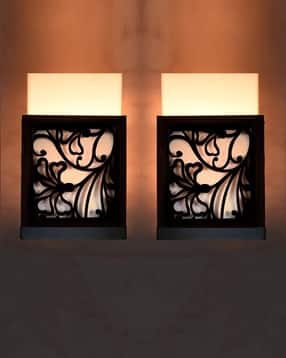 gojeeva kraft Set of 2 Zuper Wooden Wall Lamps-picture-19