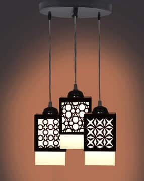 gojeeva Zuper 3 Light Creative Wooden Pendant Light Lamp -picture-36