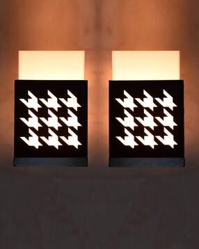 gojeeva kraft Pack of 2 Zuper Wooden Wall Lamps-picture-17