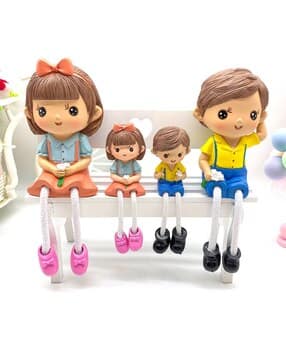elegant lifestyle Unique Hanging Legs Statues Miniature Figurines -picture-28