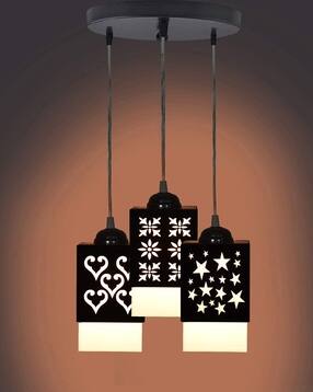 Set of 3 Wooden LED Pendant Hanging Lights-image-40