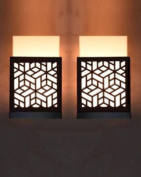 gojeeva kraft Set of 2 Zuper Wooden Wall Lamps-picture-13