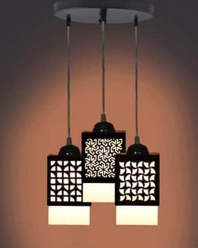 gojeeva kraft Creative Wooden Pendant Light Lamp -picture-16