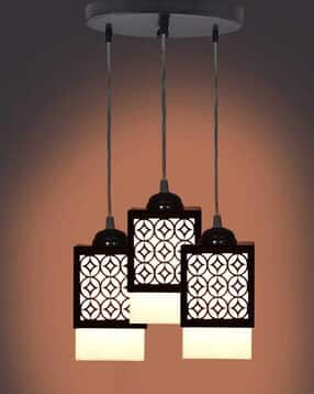 gojeeva Zuper 3 Light Creative Wooden Pendant Light Lamp -picture-20