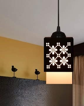 Set of 3 Wooden LED Pendant Hanging Lights-image-33