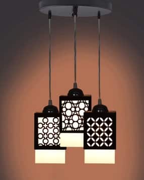 gojeeva Zuper 3 Light Creative Wooden Pendant Light Lamp-picture-33