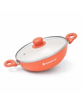 wonderchef Natura Ceramic Kadhai & Glass Lid for Cooking -picture-43