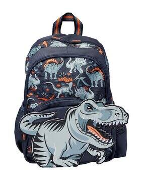 Graphic Print Backpack with Adjustable Straps-image-34