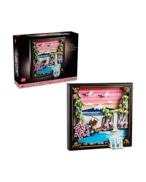 lego Japanese Cherry Blossom Landscape Wall Art Building Set-picture-14