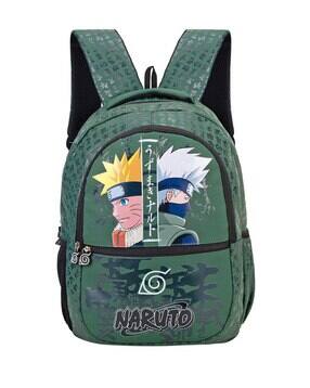 Anime Print Backpack with Adjustable Straps-image-33