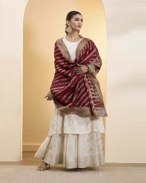 biba Women Woven Dupatta-picture-38