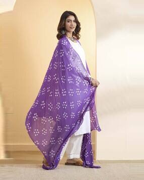 biba Women Bandhani Print Dupatta-picture-19
