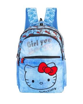 hello kitty Printed School Backpack with Adjustable Straps-picture-16