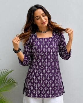 nyrika Women Printed Straight Short Kurti-picture-37