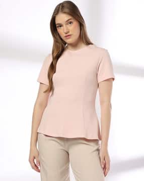 fig Women Regular Fit Round-Neck T-Shirt-picture-45